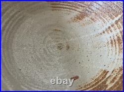 Vintage Kevin Osborn studio pottery large bowl sgraffito rare 1976 Tucson AZ mcm