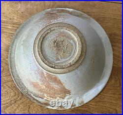 Vintage Kevin Osborn studio pottery large bowl sgraffito rare 1976 Tucson AZ mcm