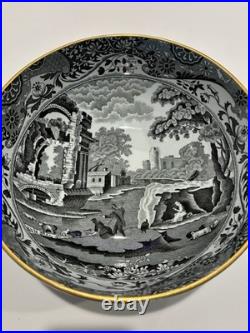 Vintage Kitchenware? Copeland Spode's of England Gold Rim Bowl Italian Scenes