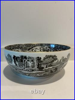 Vintage Kitchenware? Copeland Spode's of England Gold Rim Bowl Italian Scenes