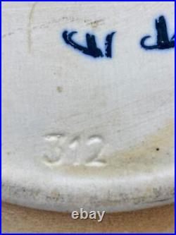 Vintage Lapid Israel Pottery Hand Painted Modernist Bowl #312 E5