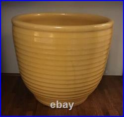 Vintage Large Yellow #12 Bauer Pottery Ringware Planter Vase Pot 11.75 x 13.75