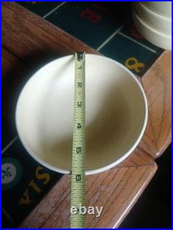 Vintage Laurel of California Pottery Butter Color Bowl USA Lot of 10