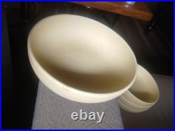 Vintage Laurel of California Pottery Butter Color Bowl USA Lot of 10