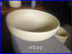 Vintage Laurel of California Pottery Butter Color Bowl USA Lot of 10