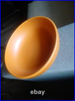 Vintage Laurel of California Pottery Orange Bowl USA Lot of 8