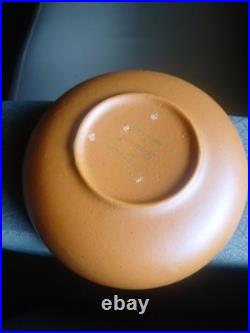 Vintage Laurel of California Pottery Orange Bowl USA Lot of 8