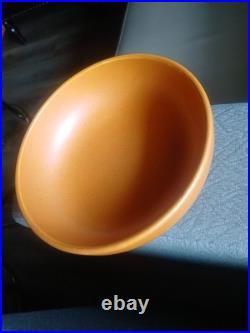 Vintage Laurel of California Pottery Orange Bowl USA Lot of 8