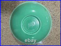 Vintage Light Green Fiestaware Shallow Fruit Bowl