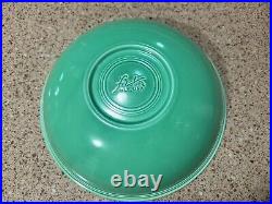 Vintage Light Green Fiestaware Shallow Fruit Bowl