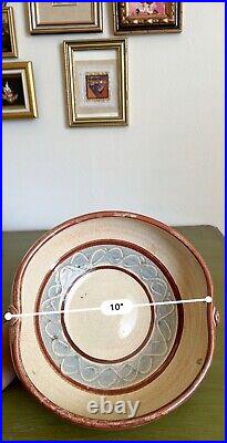 Vintage Luling Texas Icehouse Signed Pottery Bowl