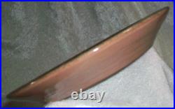 Vintage MCM Edwin Mary Scheier Sgraffito Art Pottery Fish Head Hat Face Dish