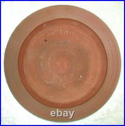 Vintage MCM Edwin Mary Scheier Sgraffito Art Pottery Fish Head Hat Face Dish