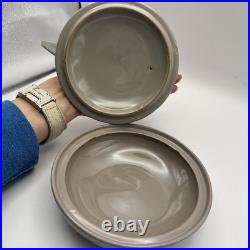 Vintage MCM RARE Bitossi Ceramic Lidded Bird Bowl By Aldo Londi For Raymor Italy