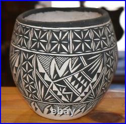 Vintage M. Tsethlikai Hand Coiled Bowl /free Shipping
