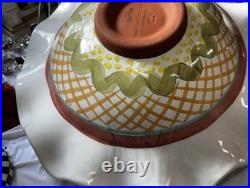 Vintage Mackenzie Child's Large Serving Bowl