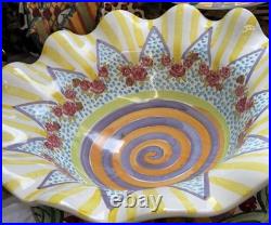 Vintage Mackenzie Child's Large Serving Bowl