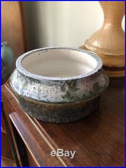Vintage Marcello Fantoni Raymor Italian Ceramic Bowl Vase Italy