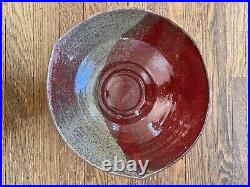 Vintage Mark Hubbard Large Studio Art Pottery Bowl California