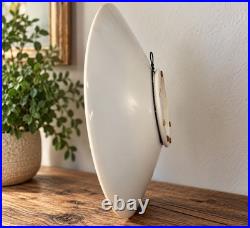 Vintage Matthew Patton Studio Pottery Wall Bowl Signed 1989 17