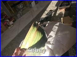 Vintage McCoy Large Green Glazed SUNBURST 9 3/4 DIAMETER