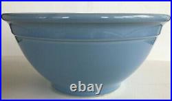 Vintage McCoy Nesting Mixing Bowls SET OF 4 Light Blue USA Oven Ware Glazed RARE