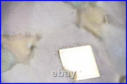 Vintage McCoy Pottery 5 Pc Fruit or Salad Bowl Set #916 Purple & Green With Label