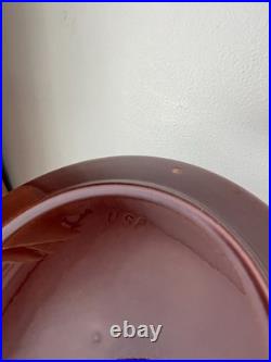 Vintage McCoy Pottery Drip Glaze Soup Tureen Bean Pot with Plate, Lid and Ladle