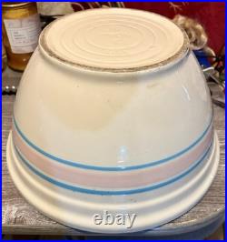 Vintage McCoy USA #14 Ovenproof Stone Mixing Bowl