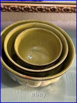 Vintage Mexican Nesting Bowls Set 3 From 1930's to 1940s Collections Set 3