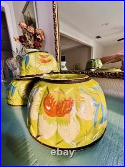 Vintage Mexican Nesting Bowls Set 3 From 1930's to 1940s Collections Set 3