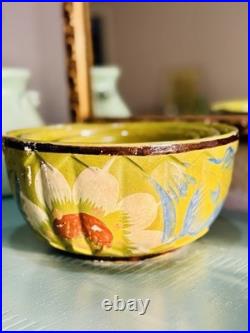 Vintage Mexican Nesting Bowls Set 3 From 1930's to 1940s Collections Set 3
