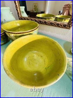Vintage Mexican Nesting Bowls Set 3 From 1930's to 1940s Collections Set 3