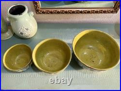 Vintage Mexican Nesting Bowls Set 3 From 1930's to 1940s Collections Set 3