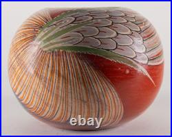 Vintage Mexican Tonala Hand Burnished Globular Tecomate Form Bowl C. 1930-40's