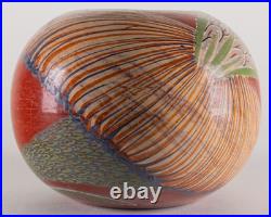 Vintage Mexican Tonala Hand Burnished Globular Tecomate Form Bowl C. 1930-40's