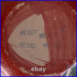 Vintage Mexican Tonala Hand Burnished Globular Tecomate Form Bowl C. 1930-40's