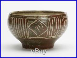 Vintage Michael Leach Studio Pottery Bowl C. 1955
