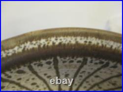 Vintage MidCentury Modern Modernist Studio Art Pottery Bowl Signed Alan Vigland