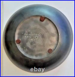 Vintage Mid-Century Italian Chiminazzo Ceramic Porcelain Bowl Large #5/42