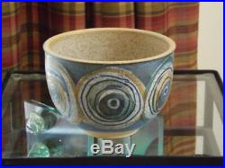 Vintage Mid Century Modern Charles Count 6 Ceramic Bowl Signed