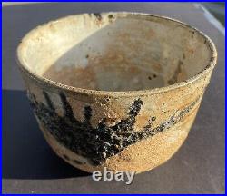 Vintage Mid Century Modern Estelle Halper Volcanic Studio Ceramic Pottery Bowl