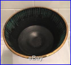 Vintage Mid Century Raymor Bitossi Italy Pottery Centerpiece Bowl 1960s