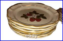 Vintage Mikasa Strawberry Festival Lot Bowls Plates Platter