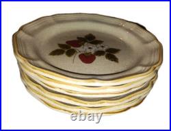 Vintage Mikasa Strawberry Festival Lot Bowls Plates Platter