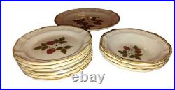 Vintage Mikasa Strawberry Festival Lot Bowls Plates Platter