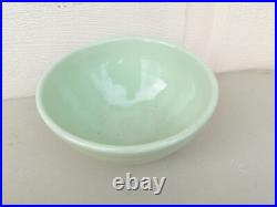 Vintage Mixing Nesting Bowl Set Colored Pottery Nice