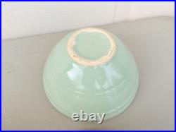 Vintage Mixing Nesting Bowl Set Colored Pottery Nice