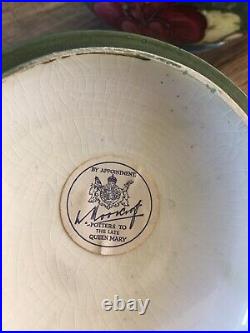Vintage Moorecroft Hibiscus Lidded Bowl-1953-1978