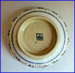 Vintage NICHOLAS MOSSE Pottery Bowl Clematis Pattern 11